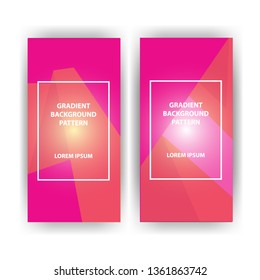 background template with  modern abstract color