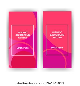 background template with  modern abstract color