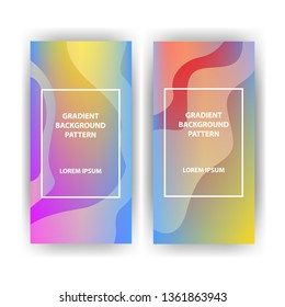 background template with  modern abstract color