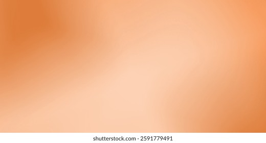 Background Template Orange and cream gradation color artwork. Blurred minimal orange gradient abstract modern art background