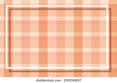 Background template with orange plated designs illustration