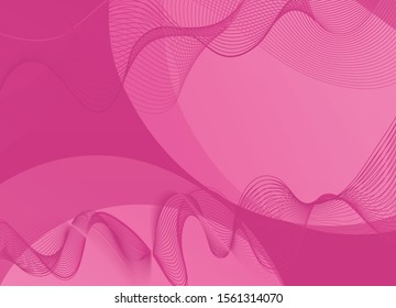 Plantilla de fondo con ilustración de patrón abstracto rosa