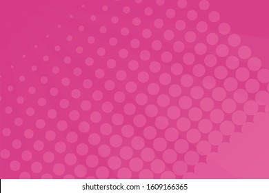 Background template with pink dots illustration