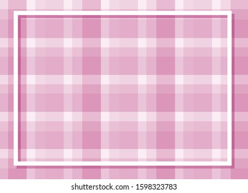 Background template with pink plated designs illustration