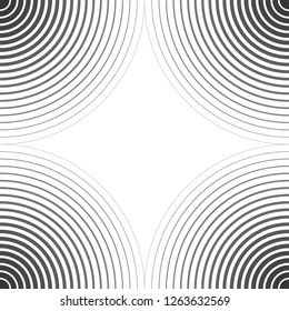 Background template for the poster, the circles on the water sight, vector wavy pattern curved slanting, twisted, wave d lines texture
