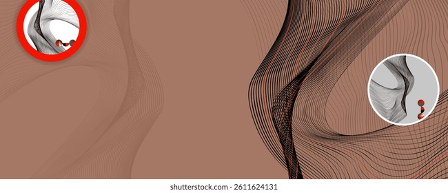 Background Template Poster design Japanese style templates set invitations to lines. Abstract background for book cover texture brochure