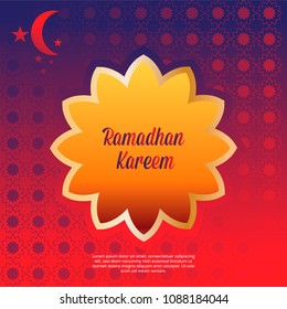 Background Template Ramadan kareem