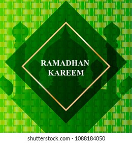 Background Template Ramadan kareem