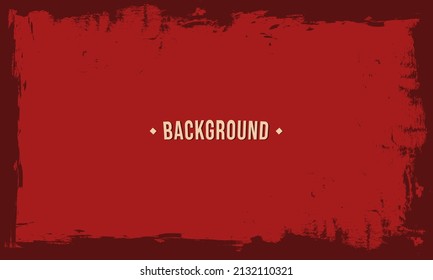 Background template with red paper style.