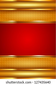 Background template, red, vector illustration 10eps