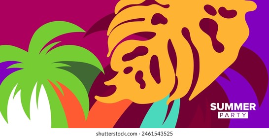 background template for summer collections design