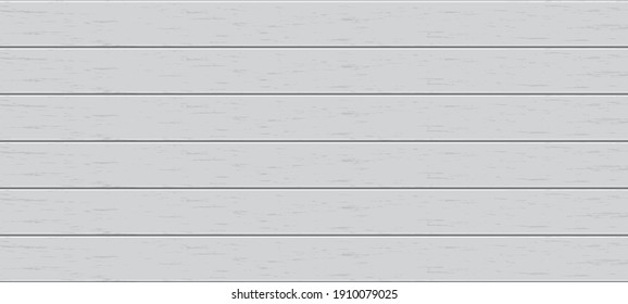 Background template with white wooden planks texture