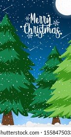 Background templates with christmas theme illustration