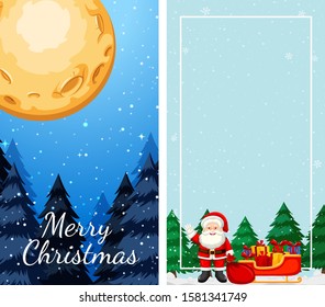 Hintergrundvorlagen mit Weihnachten-Themabildung