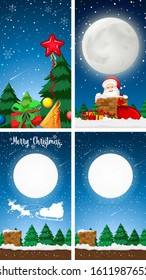 Hintergrundvorlagen mit Weihnachten-Themabildung