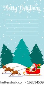 Background templates with christmas theme illustration