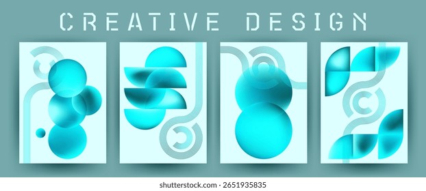 Background templates for stylish packaging design. Smooth vector lines create dynamic motion. Ready-to-use graphics for branding. Stylish base for modern posters.