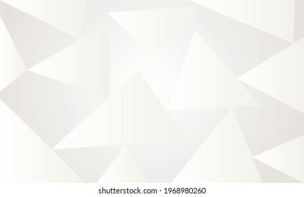 background templates and web banners or social media banners in gray and white gradations. Smooth triangle pattern. It can also be used for business card designs, presentations, covers. EPS 10.