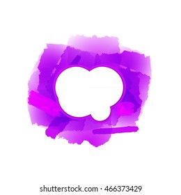 background for text,  asymmetrical stain