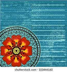 The background for the text in the grunge style