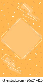 Background for text. Template for stories. Creation of plots. Social media posts. For the title and photos. Blogging. Communication, content, advertising. Poster for advertising. Modern style.