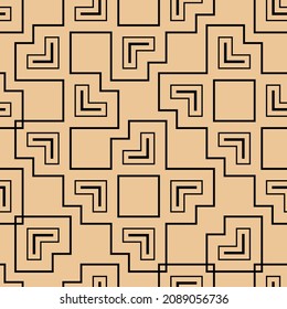 Background Texture Abstract Vector art Seamless block design Lines pattern