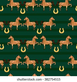 Background texture art, seamless horse