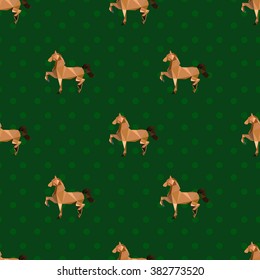 Background texture art, seamless horse. Fashion trend print