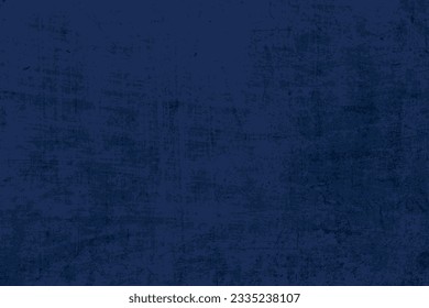 Textura de fondo. Textura vectorial retro azul. Muro de grunge.