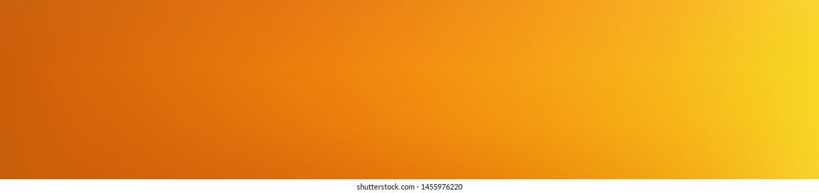 Background texture, blur. Pristine glass print fantasy. Minimal colorific design. Orange red colored. Horizontal panoramic gradient. Trendy horizontal skinali plain gradient.