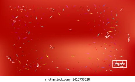 Background texture, bright. Crisp space fantasy. Minimal colorific illustration texture. Red colored. Space, new collection background. Colorful space background theme.