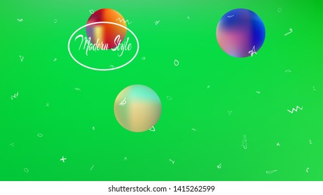 Background texture, bright. Minimal colorific illustration design. Cool space fantasy. Green colored. Space background pattern. Colorful new space pattern.