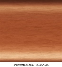 background or texture of brushed copper surface