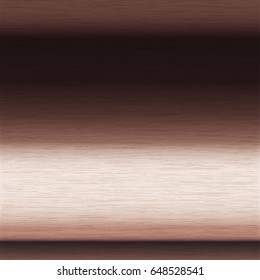 background or texture of brushed copper surface