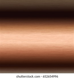 background or texture of brushed copper surface