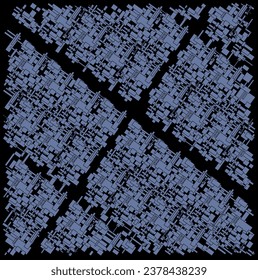 figuras abstractas del caos de textura de fondo