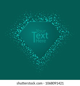 background of texture daimond card