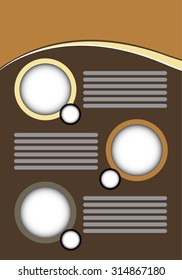 Background texture design with circle