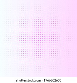 Background  with texture dotted radial, radiating, circular geometric illustration. 