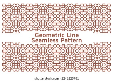Textura de fondo en línea geométrica estilo ornamental