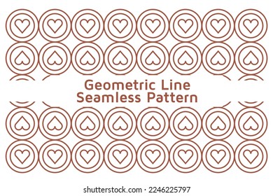 Background Texture in Geometric Line Ornamental Style
