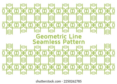 Background Texture in Geometric Line Ornamental Style. Seamless Design Vector