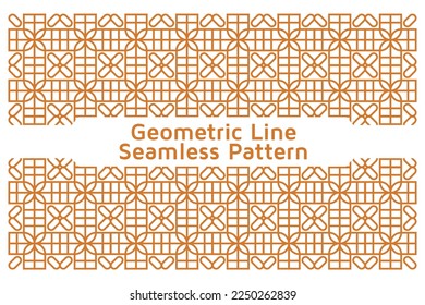 Textura de fondo en línea geométrica estilo ornamental. Vector de diseño sin inconvenientes
