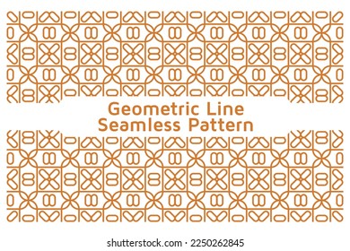Textura de fondo en línea geométrica estilo ornamental. Vector de diseño sin inconvenientes