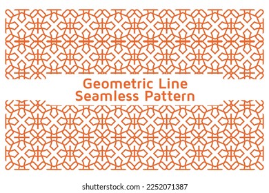 Background texture in geometric lines ornamental style. Seamless design.