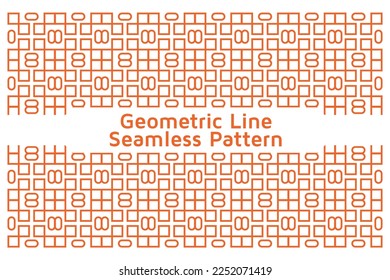 Background texture in geometric lines ornamental style. Seamless design.