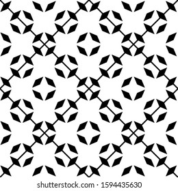 Background texture geometric ornamental. Abstract square background design. Modern stylish abstract texture. Monochrome template for prints, textiles, wrapping, wallpaper, website. Vector illustration