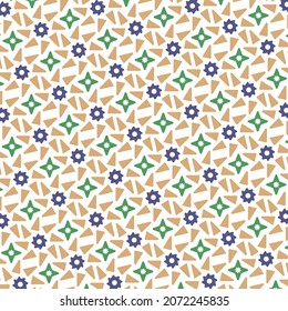 Textura de fondo en estilo ornamental geométrico. Diseño de fondo morado, amarillo y verde. Textura, patrón.