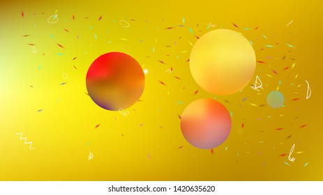 Background texture, graphic. Fresh space fantasy. Professional colorific illustration theme. Gold colored. A space themed background illustration. Colorful universe new space background.