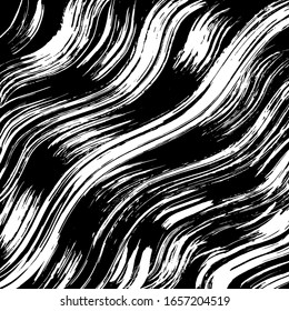 Background texture. Grunge brush pattern. Vector.